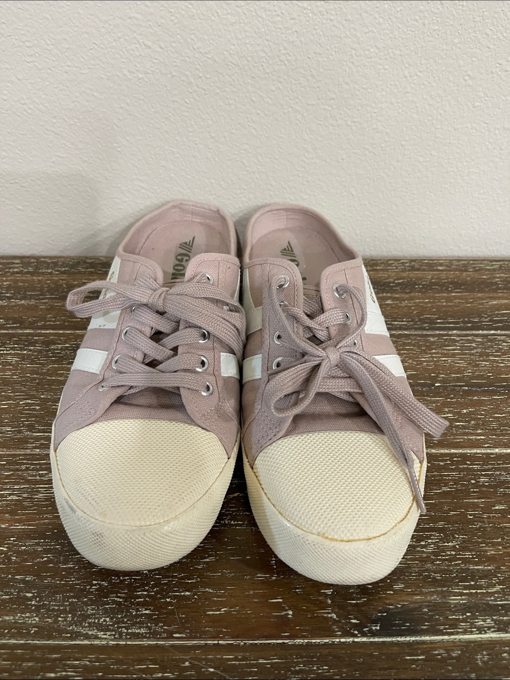 Gola Pink and White Women's Sneakers